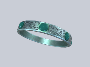 Fantasy ring Modelo 3D