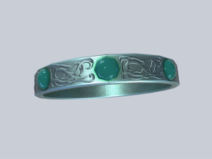 Fantasy ring 3D-Modell