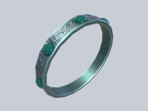 Fantasy ring 3D-Modell