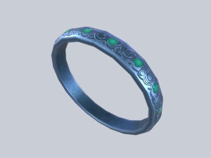 Fantasy ring collection 3D 모델