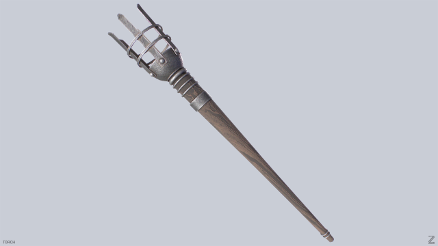 Torch 3D Model .c4d .max .obj .3ds .fbx .stl .blend 