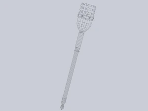 トーチ 3Dモデル