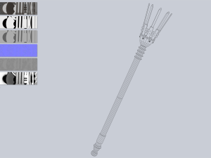 Torch 3D-Modell