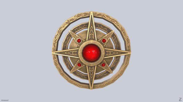 Pendant Modelo 3D .c4d .max .obj .3ds .fbx .stl .blend 