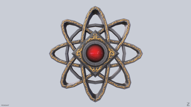 Pendant Modelo 3D .c4d .max .obj .3ds .fbx .stl .blend 