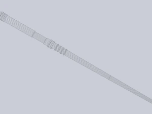 Науково-фантастичний бастон 3D Модель