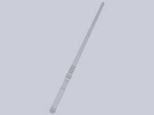Науково-фантастичний бастон 3D Модель