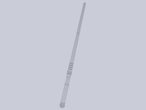 Науково-фантастичний бастон 3D Модель