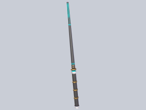 Sci fi baston Model 3D