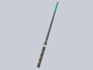 Sci fi baston Model 3D