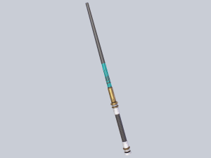 Sci fi baston 3D Model