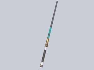 Sci fi baston 3D Model