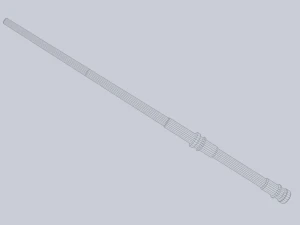 Baston de science-fiction Modèle 3D