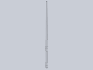 Sci fi baston 3D Model