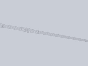 Sci fi baston 3D Model