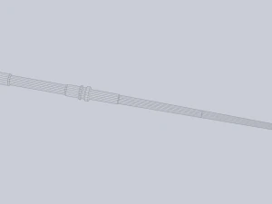 Baston de science-fiction Modèle 3D