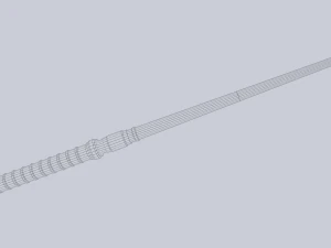 Sci fi baston 3D Model