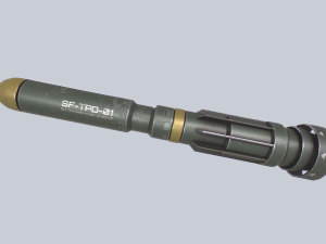 Scifi torpedo 3D 모델