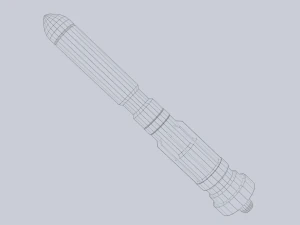 SF魚雷 3Dモデル