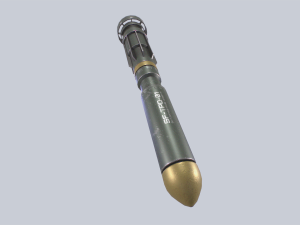 Scifi torpedo 3D 모델