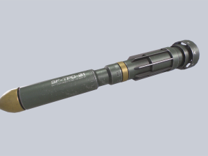 Scifi torpedo 3D 모델