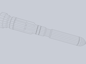 Scifi torpedo 3D 모델