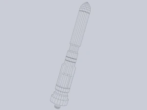 SF魚雷 3Dモデル