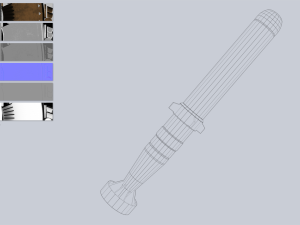 Scifi torpedo 3D 模型