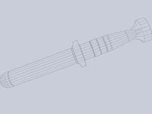 Scifi torpedo 3D 模型