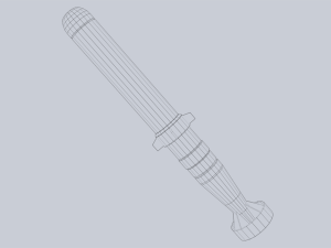 Scifi torpedo 3D 模型