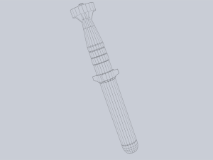 Scifi torpedo 3D 模型