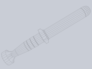 Scifi torpedo 3D 模型