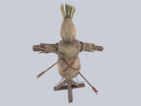 Training dummy 3D Model