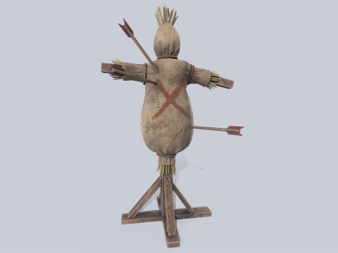 Training dummy 3D Model