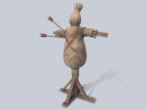 Training dummy 3D Model