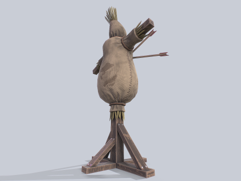 Training dummy 3D Model