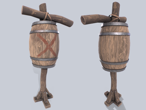Training dummy 3D Model
