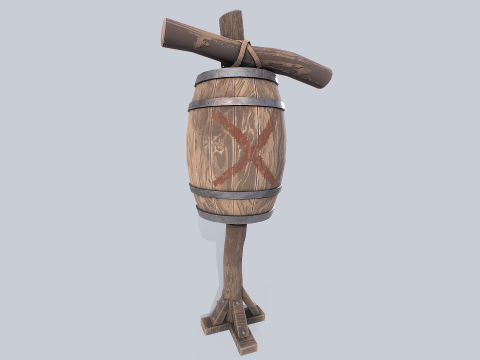 Training dummy 3D Model