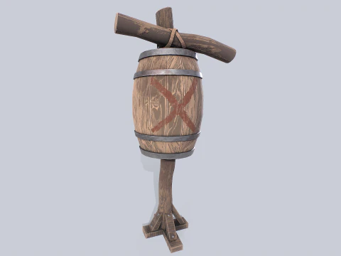 Training dummy 3D Model