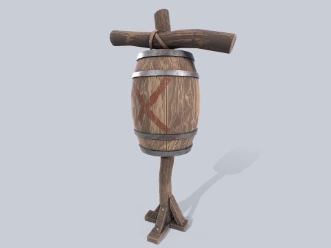 Training dummy 3D Model