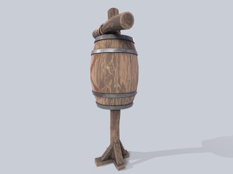 Training dummy 3D Model