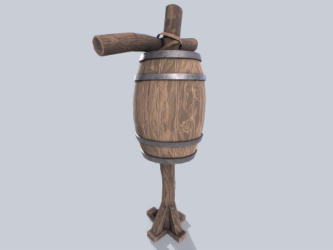 Training dummy 3D Model