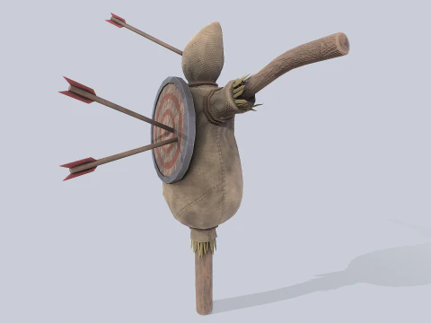 Boneco de treinamento Modelo 3D