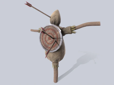 Boneco de treinamento Modelo 3D