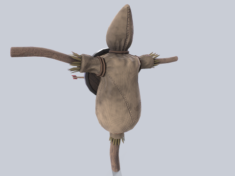 Training dummy 3D Model