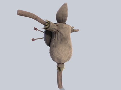 Training dummy 3D Model