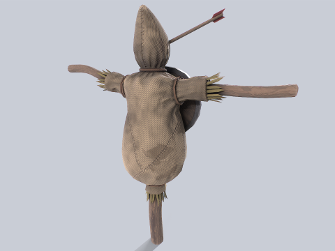 Training dummy 3D Model