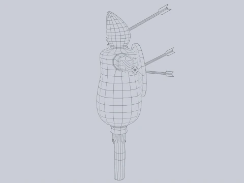 Boneco de treinamento Modelo 3D