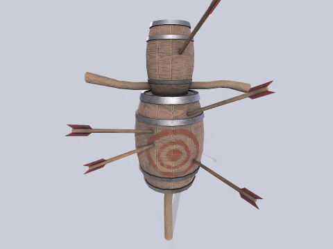 Training dummy 3D Model