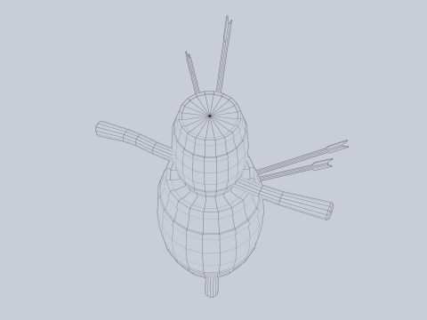 Training dummy 3D Model